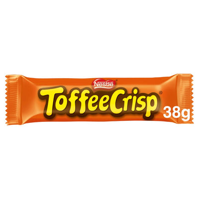 Toffee Crisp Milk Chocolate Bar 38g (Pack of 24)