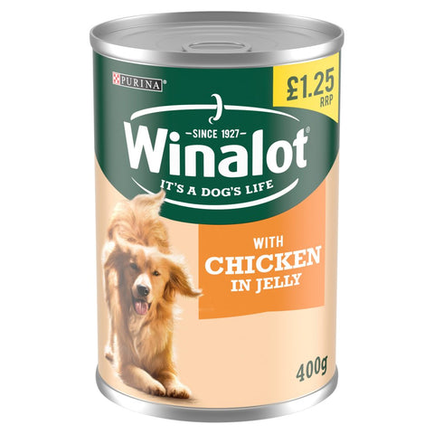 Winalot with Chicken in Jelly 400g (Pack of 12)