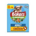 Bakers Adult with Tasty Chicken & Country Vegetables 1kg (Pack of 5)