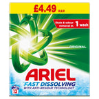 Ariel Washing Powder Original 715g, 13 Washes (Pack of 6)