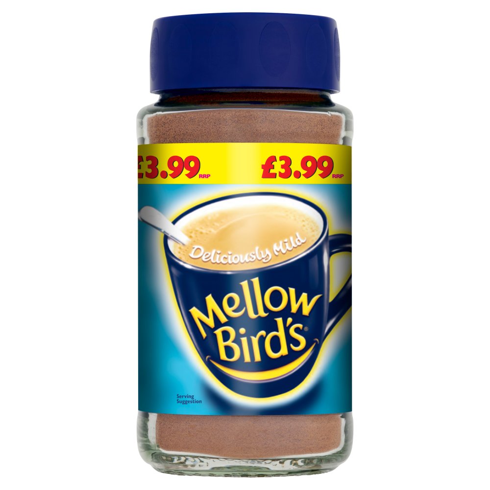 Mellow Bird's Instant Coffee 100g (Pack of 6)