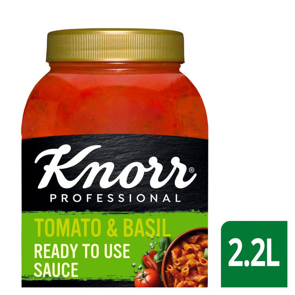 Knorr Professional Tomato & Basil Sauce 2.2L (Pack of 2)