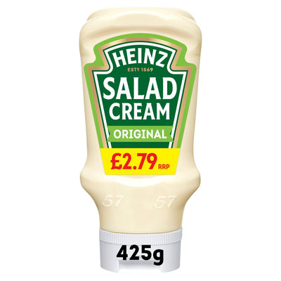 Heinz Original Salad Cream 425g (Pack of 10)