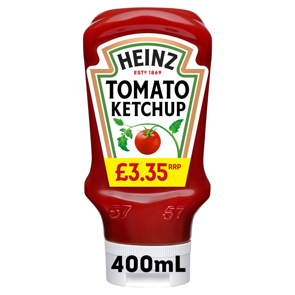 Heinz Tomato Ketchup Sauce  400g (Pack of 10)