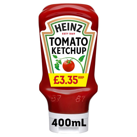 Heinz Tomato Ketchup Sauce  400g (Pack of 10)