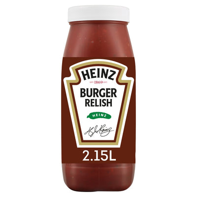 Heinz Burger Relish 2.15L (Pack of 2)