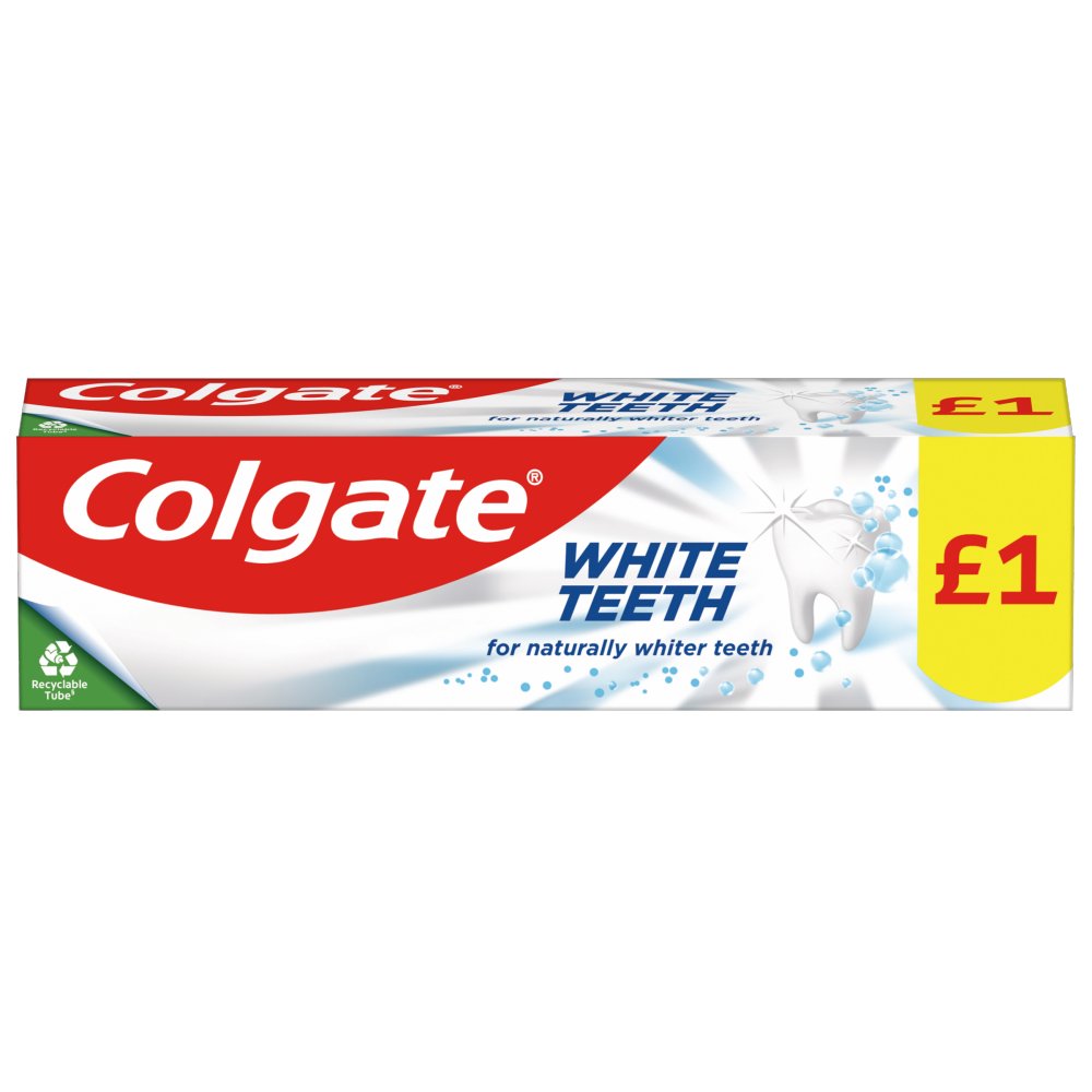 Colgate White Teeth Toothpaste 75ml (Pack of 12)