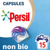 Persil 3 in 1 Washing Capsules Non Bio 15 Washes (Pack of 4)