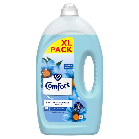 Comfort Fabric Conditioner Blue Skies 83 washes 2.49 L (Pack of 4)