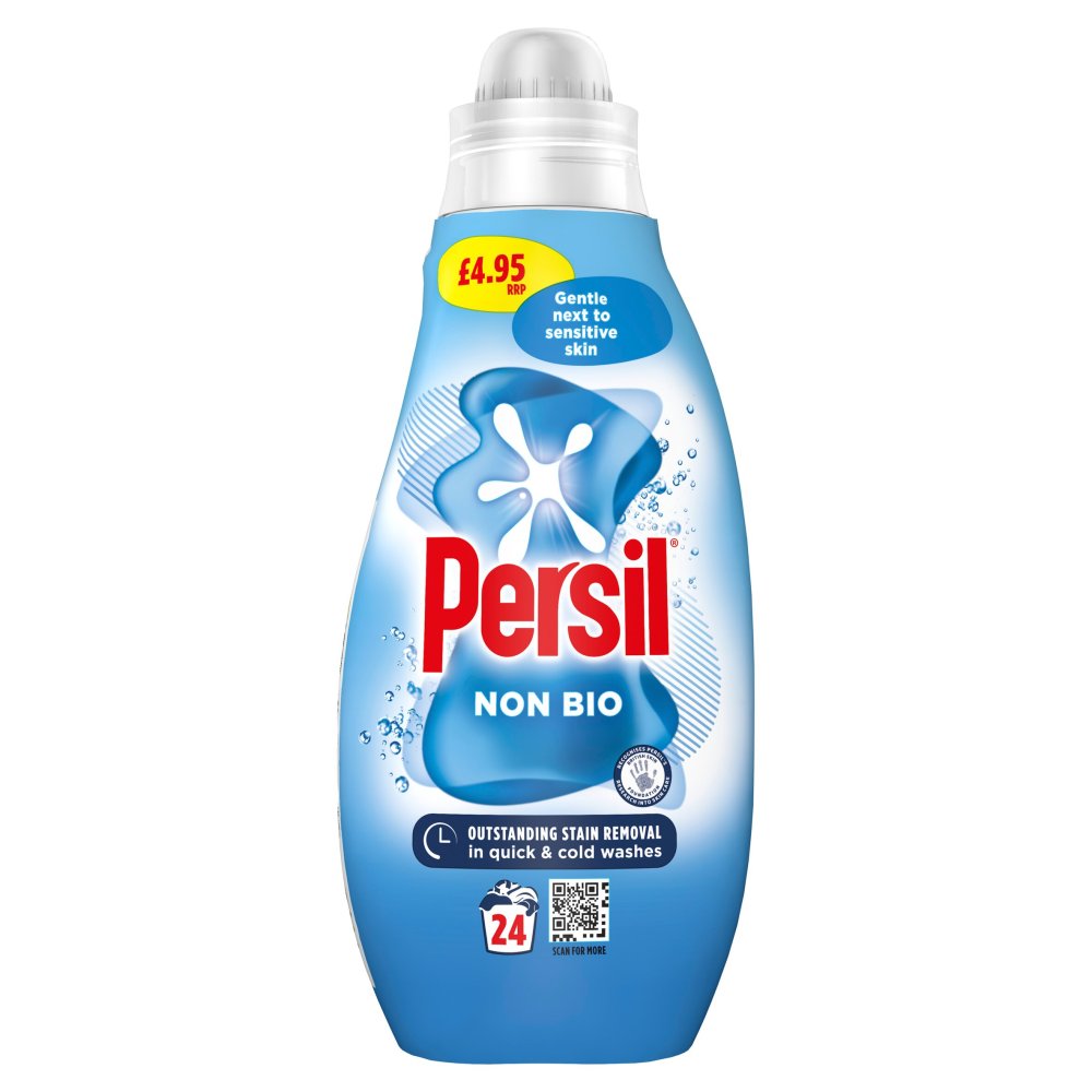 Persil Laundry Washing Non Bio 648 ml (24 washes)  (Pack of 4)
