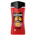Lynx 3-in-1 Body Wash Sunset Fresh 225 ml (Pack of 6)
