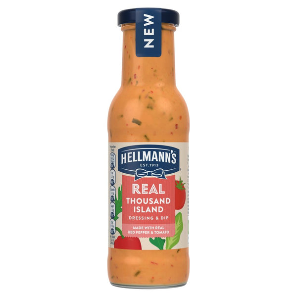 Hellmann's Salad Dressing & Dip Real Thousand Island 250ml  (Pack of 6)