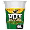 POT noodle Chicken & Mushroom Flavour 90g (Pack of 12)