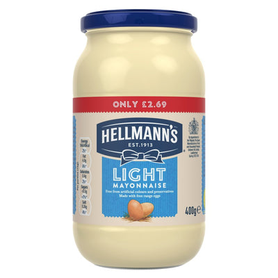 Hellmann's Mayonnaise Light 400g (Pack of 6)