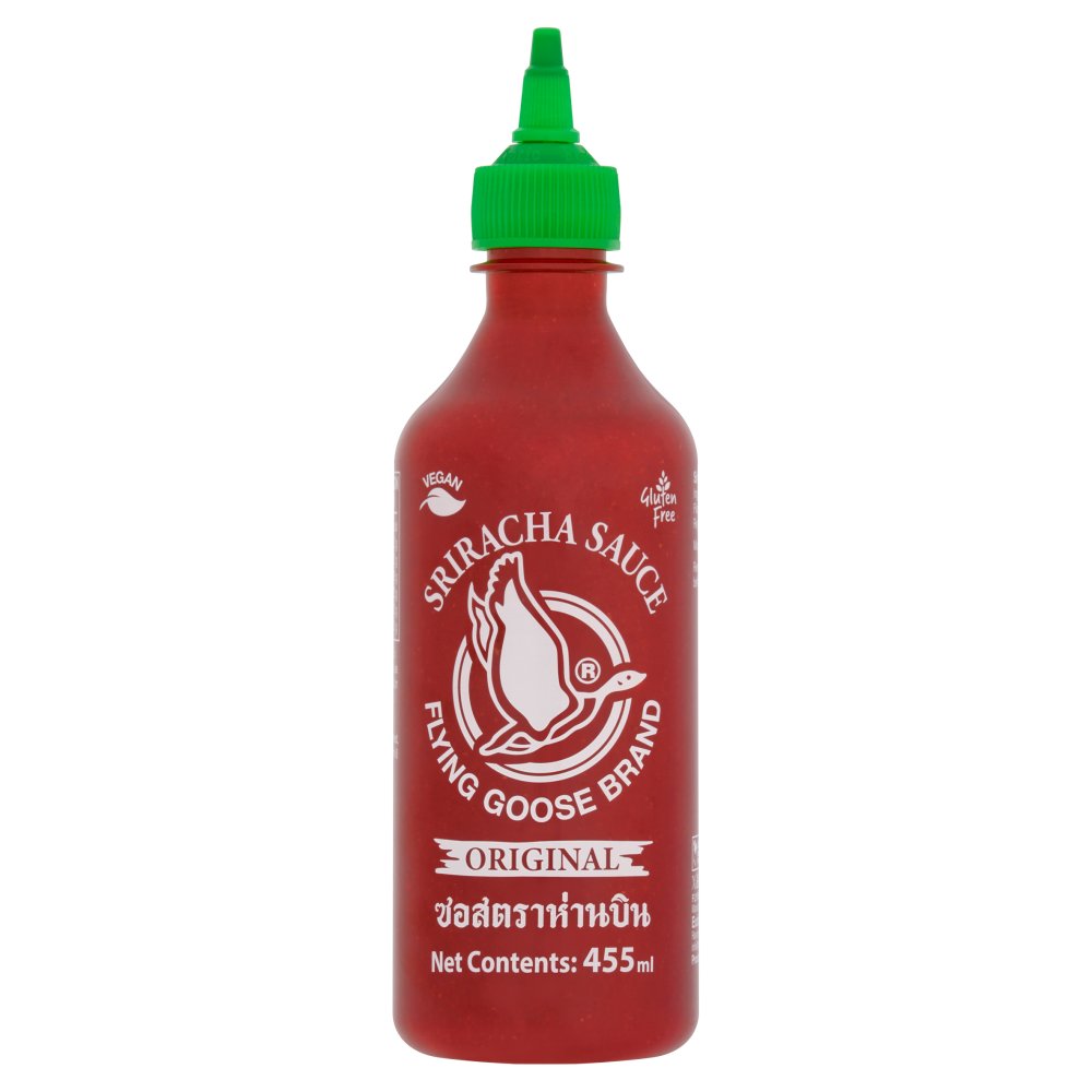 Flying Goose Brand Original Sriracha Sauce 455ml (Pack of 6)