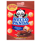 Meiji Hello Panda Biscuits with Chocolate Flavour Filling 4 x 21g (Pack of 8)
