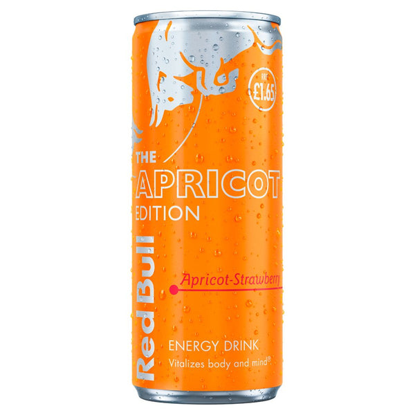 Red Bull Energy Drink Apricot Edition 250ml (Pack of 12)