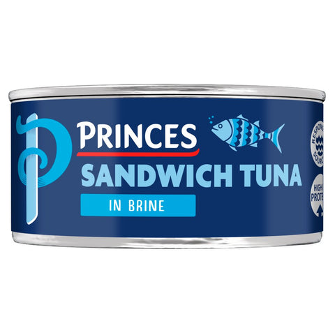 Princes Sandwich Tuna in Brine 140g (Pack of 12)