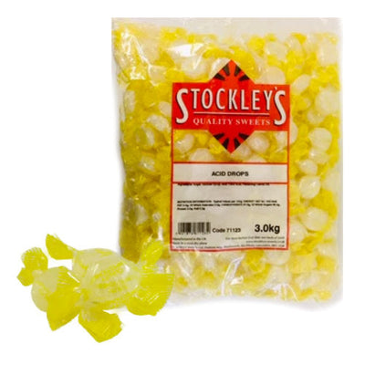 Stockley's Acid Drops 3kg (Pack of 1)