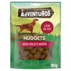 Adventuros Nuggets Boar Wild Flavour 90g (Pack of 6)