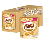 Aero Melts Golden Honeycomb Chocolate Sharing Bag 86g (Pack of 8)