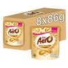 Aero Melts Golden Honeycomb Chocolate Sharing Bag 86g (Pack of 8)