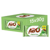 Aero Peppermint Mint Chocolate Sharing Bar 90g (Pack of 15)