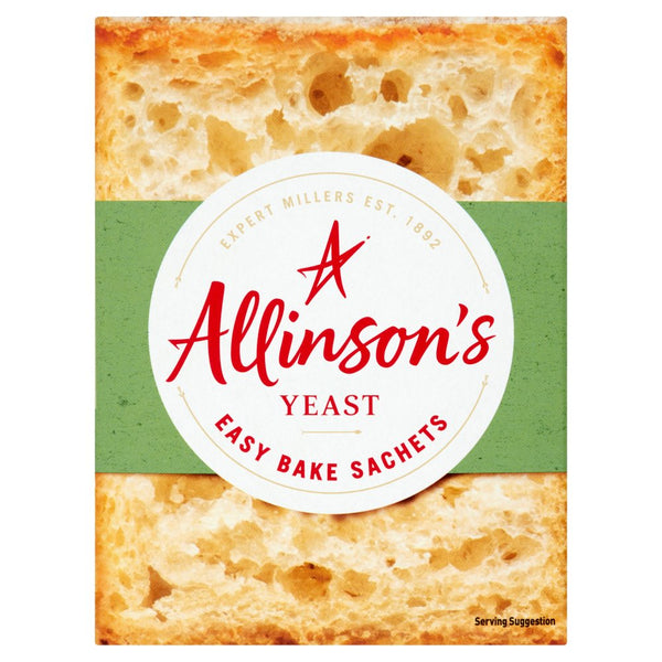 Allinson's Yeast 6 Sachets x 7g (42g) (Pack of 12)