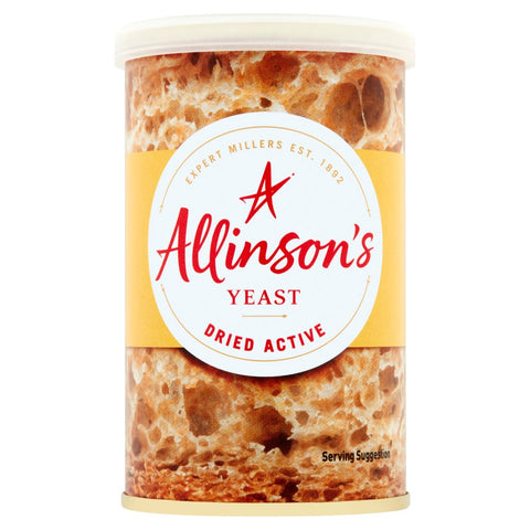 Allinson's Yeast Dried Active 125g (Pack of 10)