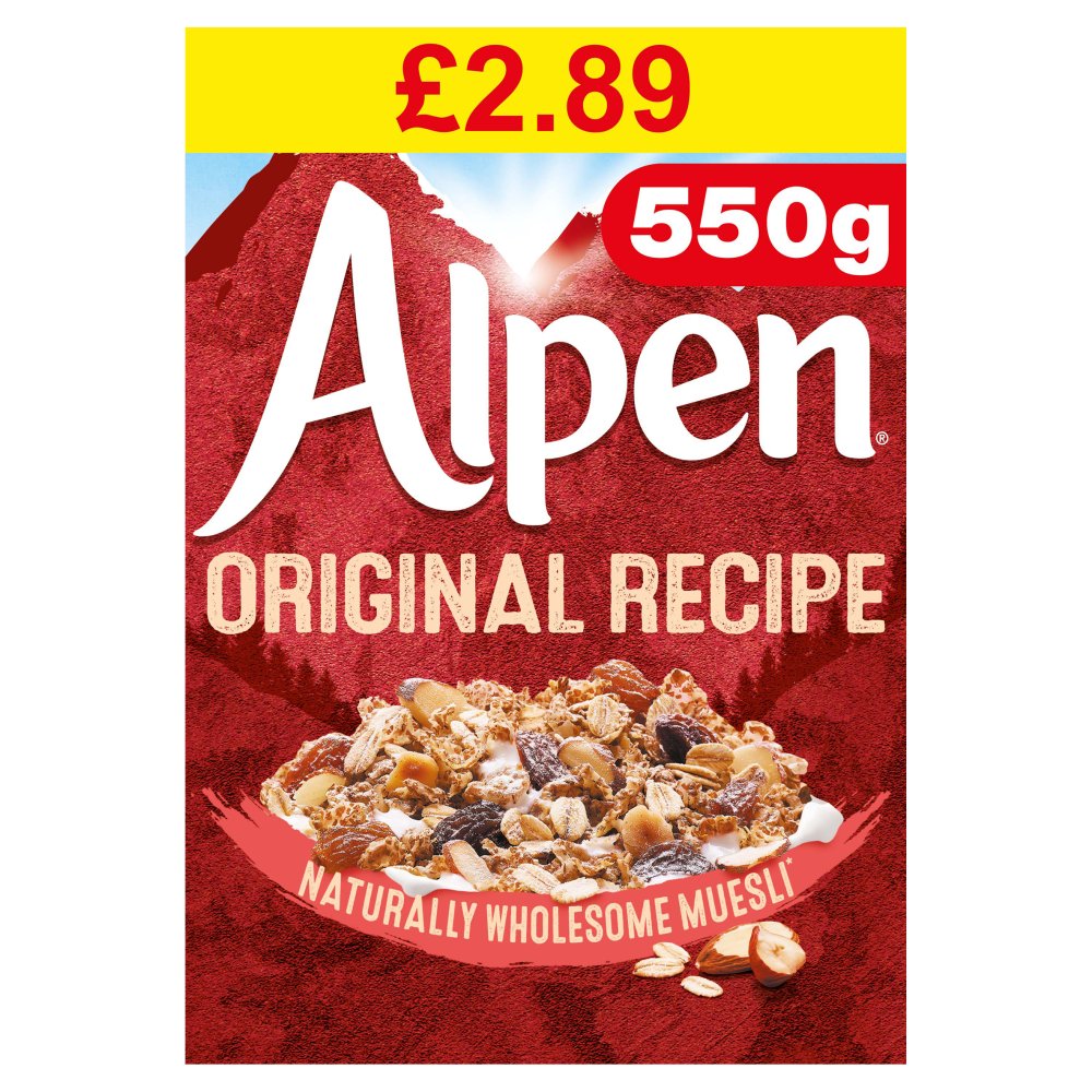 Alpen Original 550g (Pack of 6)