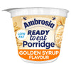 Ambrosia Ready to Eat Porridge Pot Golden syrup Flavour 210g (Pack of 6)
