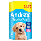Andrex Complete Clean Toilet Tissue 2 Roll (Pack of 12)