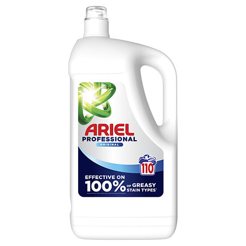 Ariel Professional Washing Liquid Laundry Detergent Original 110 washes, 4.95kg