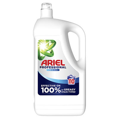 Ariel Professional Washing Liquid Laundry Detergent Original 110 washes, 4.95kg