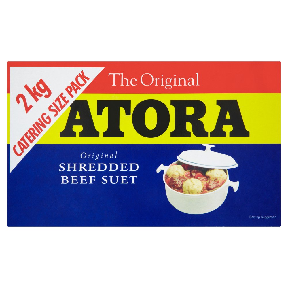 Atora Original Beef Shredded Suet 2kg (Pack of 1) – Zorbaonline