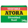 Atora Vegetable Shredded Suet 240g (Pack of 12)
