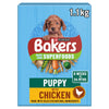 BAKERS Puppy Chicken with Vegetables Dry Dog Food 1.1kg (Pack of 5)