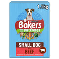 Bakers Small Dog with Tasty Beef & Country Vegetables 1.1kg (Pack of 5)