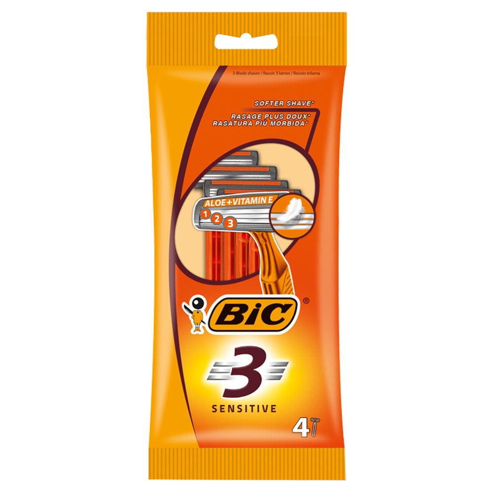 BIC 3 Sensitive P4 (Pack of 10)