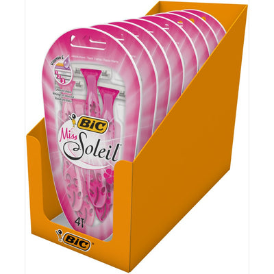 BIC Miss Soleil BL4 Razors - 60g (Pack of 8)