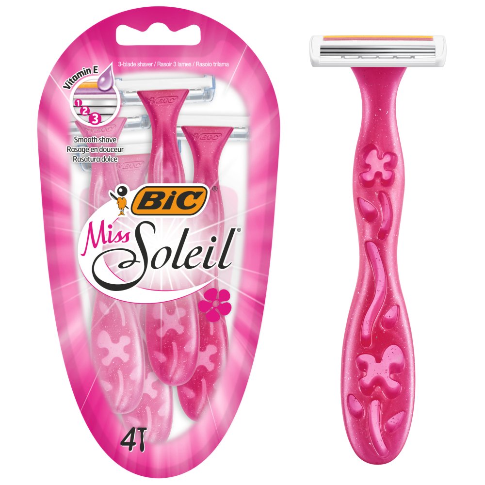 BIC Miss Soleil BL4 Razors - 60g (Pack of 8)