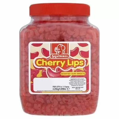 Squirrel Cherry Lips Jar 500g ( pack of 1 )