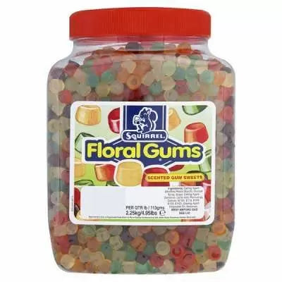 Squirrel Floral Gums 1kg Bag