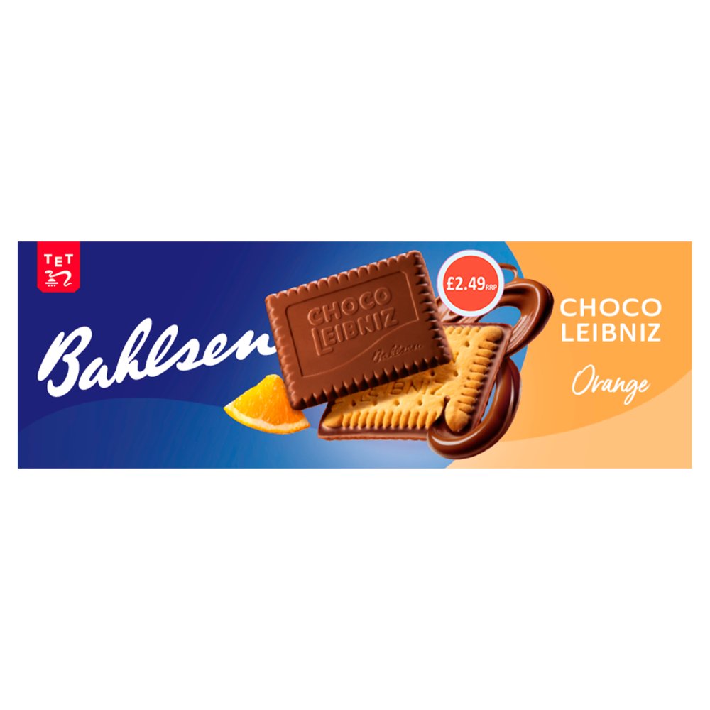 Bahlsen Choco Leibniz Orange 111g (Pack of 12)