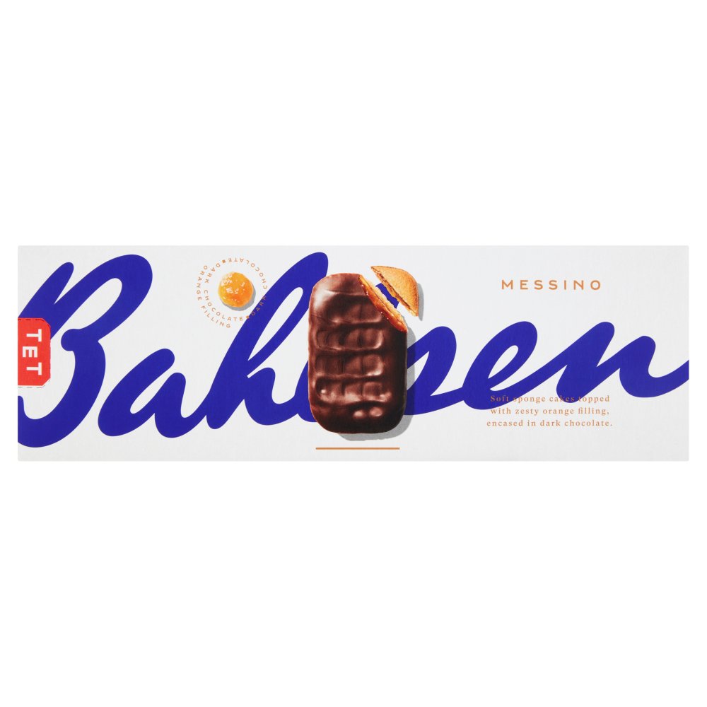 Bahlsen Messino Jaffa Cakes Dark Chocolate 125g (Pack of 12)