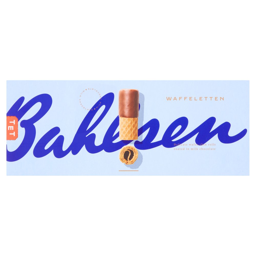 Balshen Waffeletten Milk Choc 100g (Pack of 12)