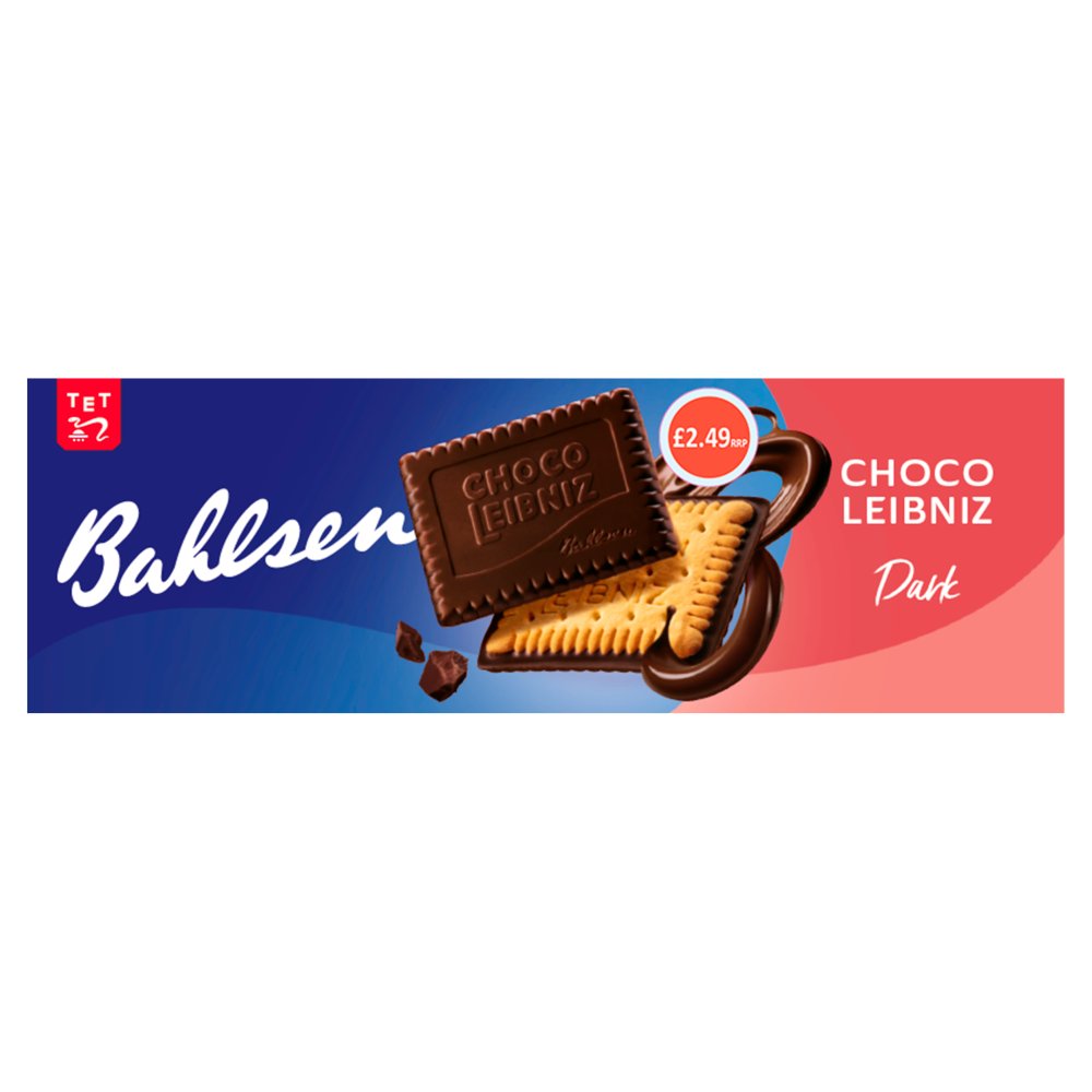 Bahlsen Choco Leibniz Dark 111g (Pack of 12)
