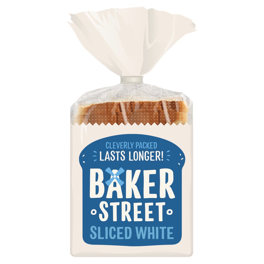 Baker Street White Sliced 550g (Pack of 1)