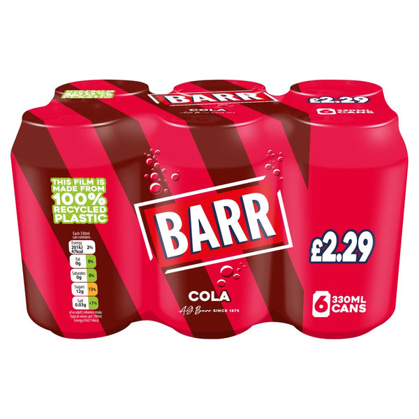 Barr Cola 330ml (Pack of 24)