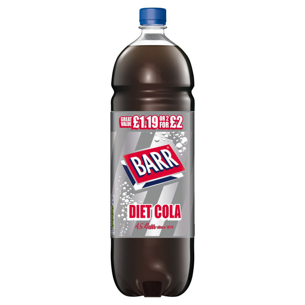 Barr Diet Cola 2 Litre (Pack of 6)